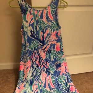 Nwot xs Kristen dress, Lilly Pulitzer, jet stream